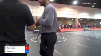 132 lbs Semifinal - Gavin Balmeceda, Gladiator Wrestling vs Caleb Negron, Central Florida Wrestling Academy @LHP (Lake Highland Prep)