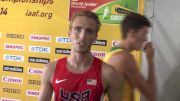 Virginia Tech's Patrick Joseph after the World Juniors 1500