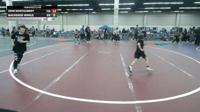 63 lbs Champ. Rd Of 16 - Elijah Flores, Jflo Trained vs Addison Kuch, Portland Mat Club