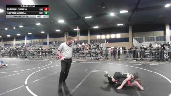 74 lbs Round Of 16 - Torren Loughlin, Golden Backs MRTC vs Hayven Morrill, South Sevier