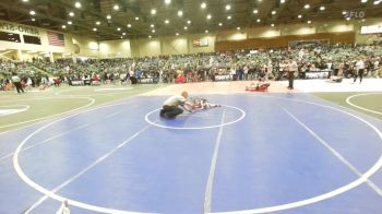 46 lbs Semifinal - Reed Saltenberger, Patriot Mat Club vs Jackson McDougall, Central Coast Most Wanted
