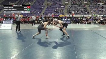 149 lbs Quarterfinals (8 Team) - Owen Adlfinger, Cornell College vs Aidan Ruddy, Concordia-Moorhead
