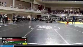 95 lbs Semis (4 Team) - Elijah Mercado, St. Peter vs Will Swenson, Foley