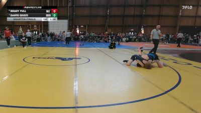 125 lbs Quarterfinal - Brady Full, Mat Assassins Wc vs Dante Giusti, Doughboy Wrestling Club