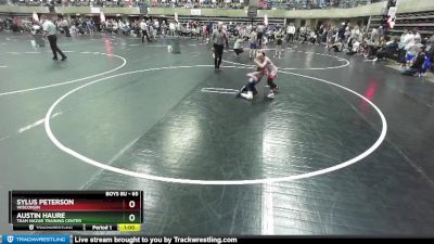 65 lbs Quarterfinal - Sylus Peterson, Wisconsin vs Austin Haure, Team Nazar Training Center