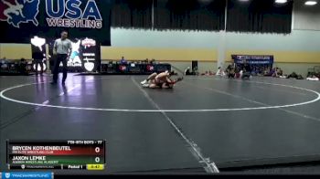 77 lbs Cons. Round 3 - Jaxon Lemke, Askren Wrestling Academy vs Brycen Kothenbeutel, MN Elite Wrestling Club