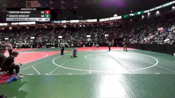 70 lbs Cons. Round 3 - Josilyn Wisecup, DAB1 vs Jordynn Kearney, FOWCA