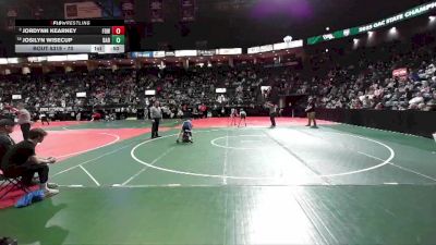 70 lbs Cons. Round 3 - Josilyn Wisecup, DAB1 vs Jordynn Kearney, FOWCA