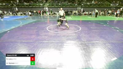 55 lbs Consi Of 8 #2 - Solomon Levy, Apex vs Aiden Spisso, South Plainfield