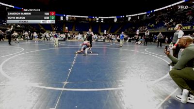 90 lbs Final - Cameron Martin, York Suburban vs Rohn Mason, Berwick