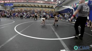 55 lbs Quarterfinal - Oaklee Stone, Piedmont vs Elijah Garcia, Standfast OKC