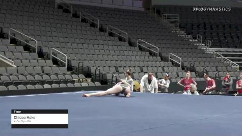 Chloee Hoke - Floor, X-Cel Gym PA - 2022 Elevate the Stage Toledo presented by Promedica