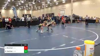 80 lbs Semifinal - Jax Brentzel, Penn Trafford vs Gionno Gardner, Canon-McMillan