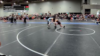 85 lbs Cons. Round 1 - Luis Astudillo, Garden City vs Beckett Ast, Bonner Springs