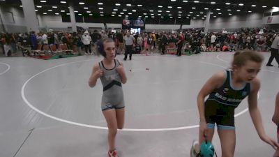 100 lbs Cons. Sub-quarters - Brinna Bratcher, Victory Wrestling Club - VTC vs Regan Hamilton, Empire Academy