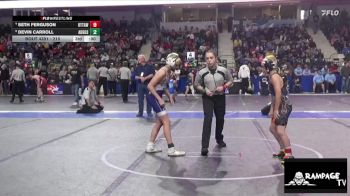 100 lbs 5th Place Match - Ryder Gomez, Pittsburg vs Jarrison Reed, Tiger