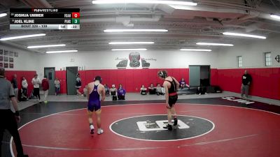 139 lbs Cons. Round 2 - Joshua Ummer, Fox Chapel Area Hs vs Joel Kline, Plum Hs