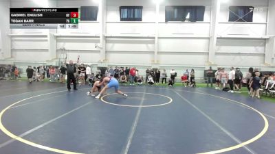 190 lbs Semifinal - Gabriel English, NY vs Tegan Barr, PA