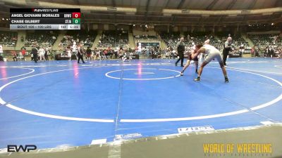 100 lbs Final - Angel Giovanni Morales, Grindhouse Wrestling vs Chase Gilbert, The St James Academy