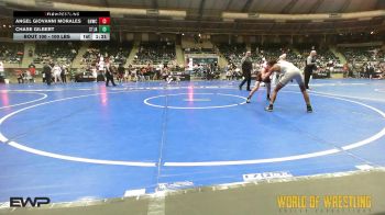 100 lbs Final - Angel Giovanni Morales, Grindhouse Wrestling vs Chase Gilbert, The St James Academy