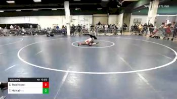 90 lbs Consolation - Chazz Robinson, IL vs Tobin McNair, NC