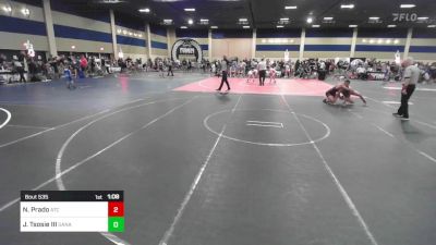 141 lbs Rr Rnd 4 - Nat?aani Prado, Atc vs Jimmy Tsosie III, Ganado WC