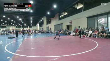 106 lbs Round 1 (32 Team) - Dane McEntyre, Alabama Elite Gold vs Titus Slaughter, North Shelby Regulators Red