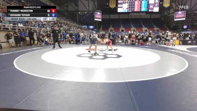 120 lbs Quarters - Tommy Wurster, OH vs Jovanni Tovar, FL