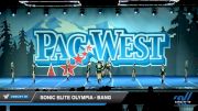 Sonic Elite Olympia - Bang [2020 L1 Youth - Small Day 2] 2020 PacWest