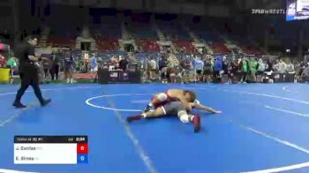 160 lbs Consi Of 32 #1 - Joe Gardas, Minnesota vs Eddie Simes, Minnesota