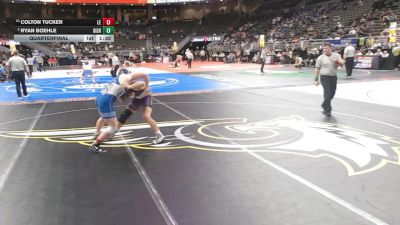 Quarterfinal - Colton Tucker, Lincoln East vs Ryan Boehle, Grand Island