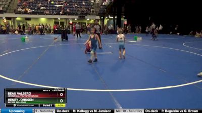 55 lbs Round 4 - Beau Valberg, Centennial Youth Wrestling vs Henry Johnson, Becker Bulldogs