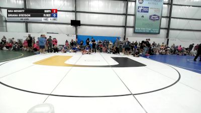 46 lbs Rr Rnd 6 - Mia Nesbitt, MGW Death By Chocolate - W vs Briana Stetson, PA West Yellow - W