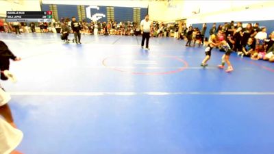 43 lbs Round 3 - Mila Lopez, SoCal Hammers Wrestling vs Isabelle Ruiz, Fourth Chamber