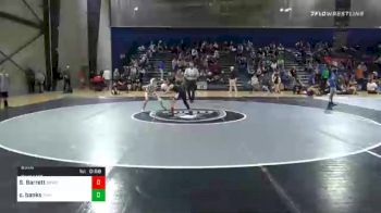 85 lbs Quarterfinal - Steve Barrett, Big Red MC Wrestling Club vs Colton Banks, Team Hammer House