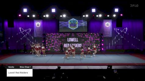 Lowell Red Raiders [2022 Varsity Show Cheer 1] 2022 Pop Warner National Cheer & Dance Championship