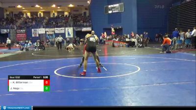 157 lbs Cons. Round 3 - Kristofer Bitterman, Grassfield vs Joel Nagy, Calvert Hall College