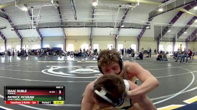 157 lbs Semifinal - Patrick McGraw, John Carroll University vs Isaac Ruble, Purdue