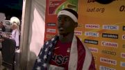 Silver medalist Trayvon Bromell pumped to bring two medals back to Florida