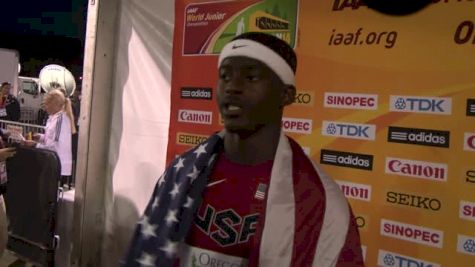 Silver medalist Trayvon Bromell pumped to bring two medals back to Florida