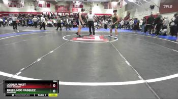 190 lbs Cons. Round 1 - Joshua Watt, King`s Academy vs Raymundo Vasquez, Monterey