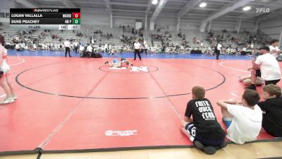 70 lbs Rr Rnd 2 - Logan Vallalla, Mat Assassins Blue vs Duke Peachey, 4M Power