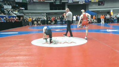 7A 113 lbs Semifinal - Braylen Johnson, Thompson HS vs Connor Boos, Auburn