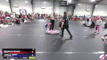 50 lbs Round 3 (3 Team) - Brooklyn Mcleod, RPA vs Camilla Vargo, Lady Reapers