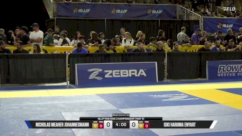 Iski Haruma Enyart vs Nicholas Meaher Johannesmann 2026 Pan Kids Jiu-Jitsu IBJJF Championship