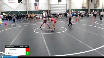 174 lbs Champ. Round 1 - Alex Reynolds, Grand View (Iowa) vs Aidan Johnson, Unattached