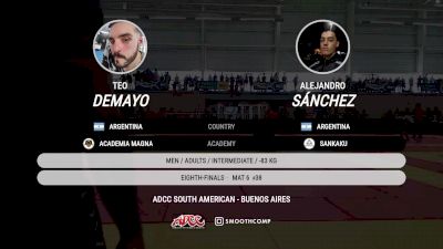 Teo Demayo vs Alejandro Sánchez 2025 ADCC South American Championship