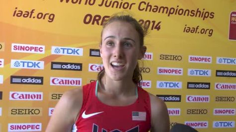 Alexa Efraimson was totally controlled in the 1500 prelim