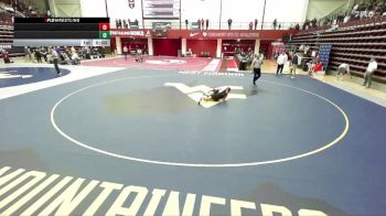 125 lbs Champ. Round 1 - Brent Bosley, Wheeling vs Nate Wilhelm, Frostburg State