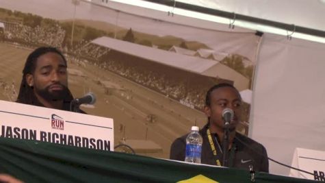 Jason Richardson and Aries Merritt discuss the state of the hurdles game
